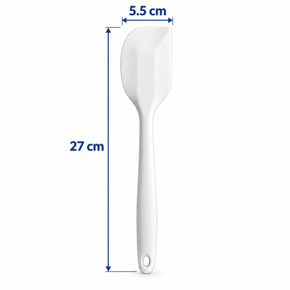 White Silicone Baking Spatula