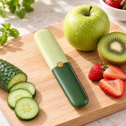Compact 2-in-1 Fruit Knife and Peeler