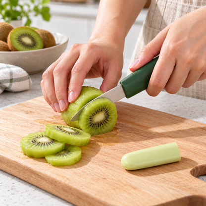 Compact 2-in-1 Fruit Knife and Peeler